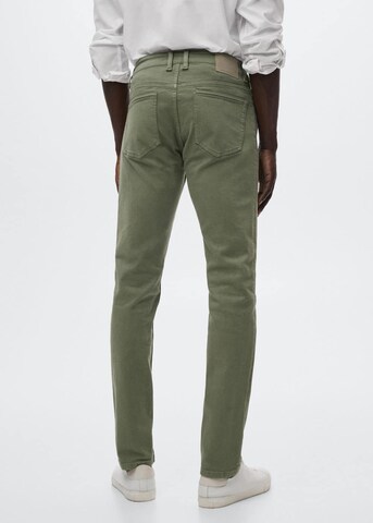 MANGO MAN Slim fit Jeans 'Ibiza' in Green