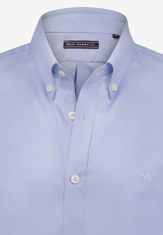 Coupe regular Chemise Felix Hardy en bleu