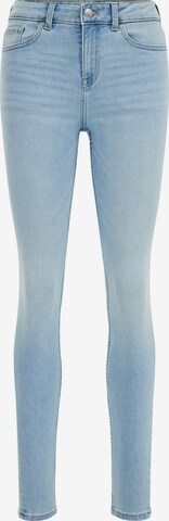 WE Fashion Skinny Jeans in Blue: front