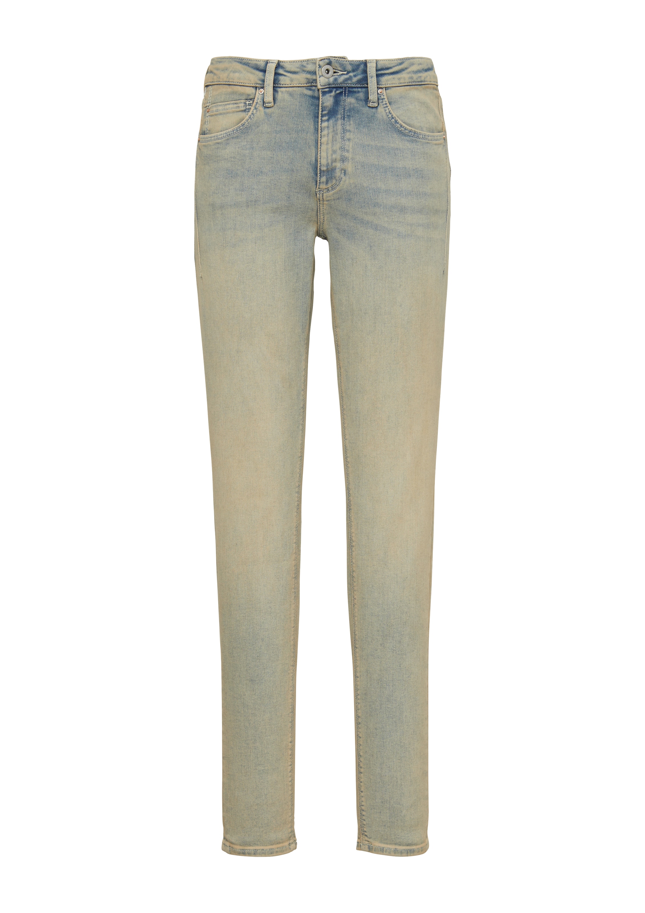 QS Skinny Jeans in Blau: Vorderseite