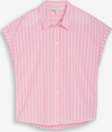 Chemisier TOM TAILOR DENIM en rose : devant