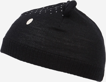 Bonnet 'Bonnet' PETIT BATEAU en noir : devant