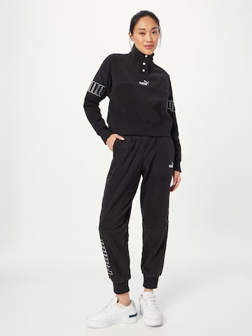 PUMA Športen pulover | črna barva