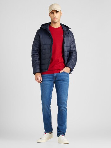 sarkans Tommy Jeans Standarta piegriezums T-Krekls