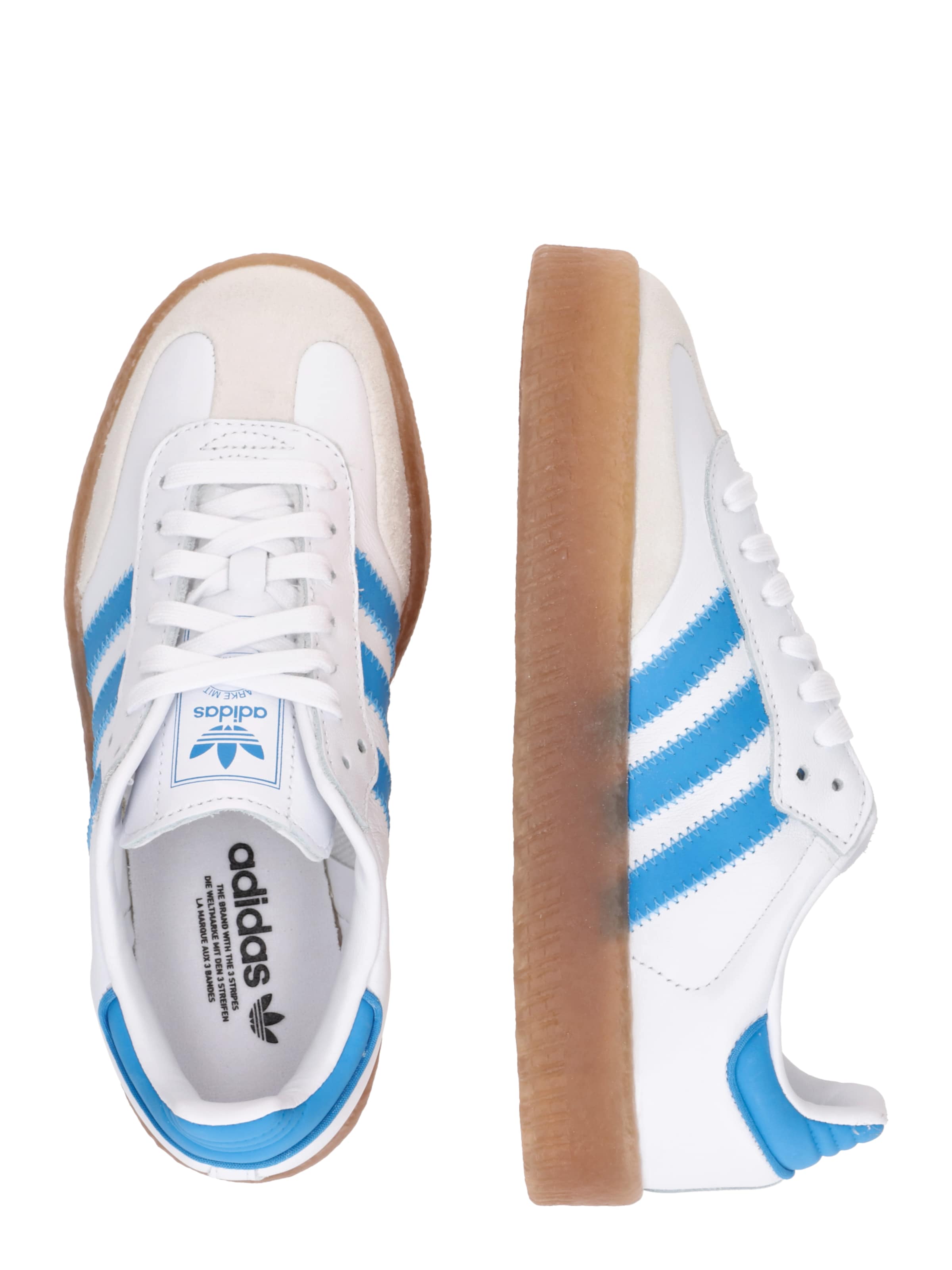 ADIDAS ORIGINALS Кроссовки 'Samba' в Белый