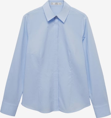 MANGO Blouse 'SOFIA' in Blue: front