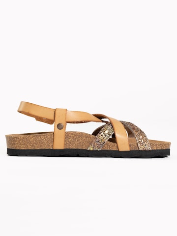 Bayton - Sandalias con hebilla 'Kari' en marrón