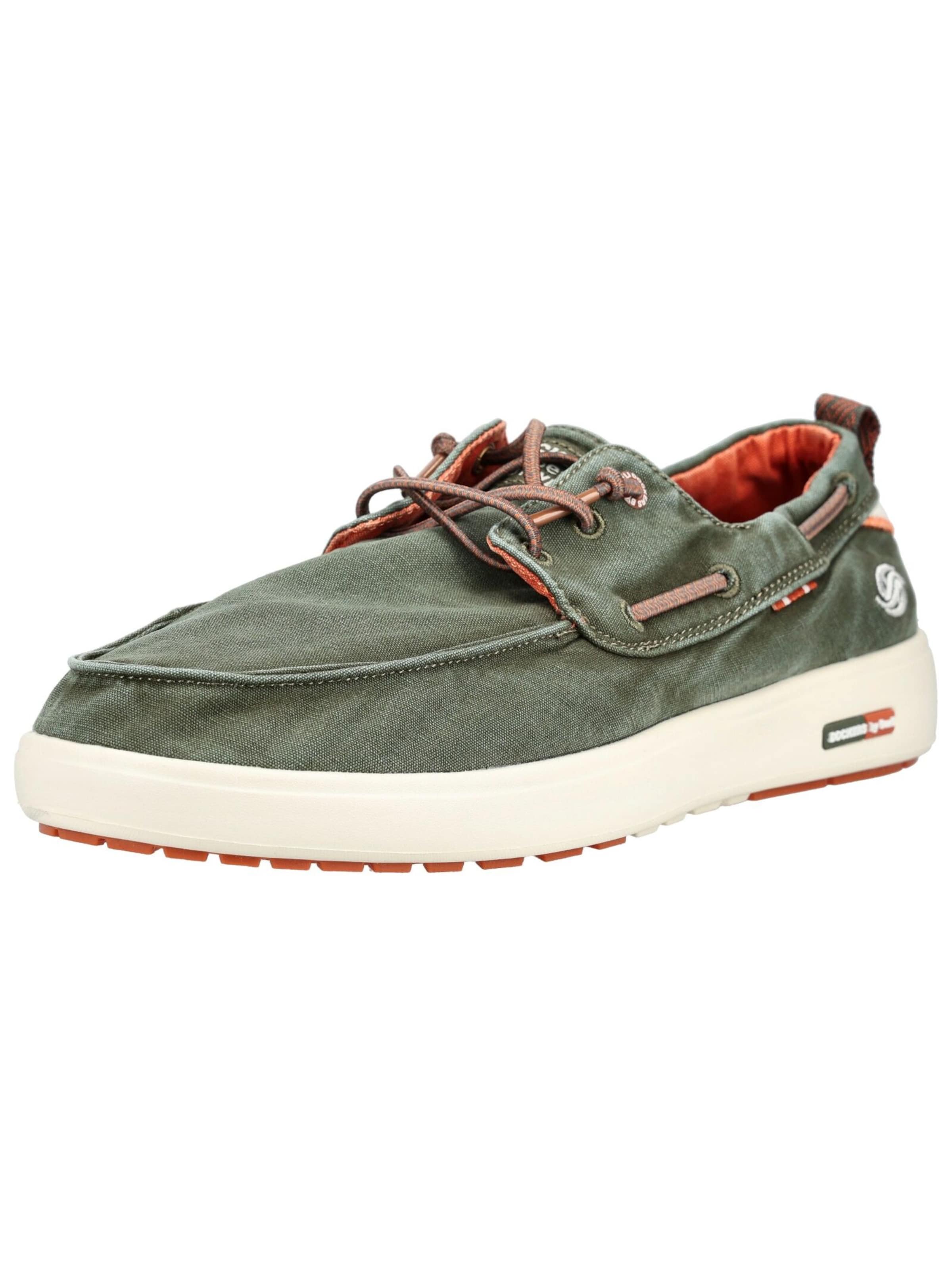 Mocassino di Dockers by Gerli in verde: frontale