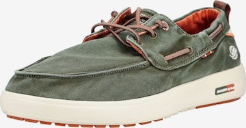 Mocassino di Dockers by Gerli in verde: frontale
