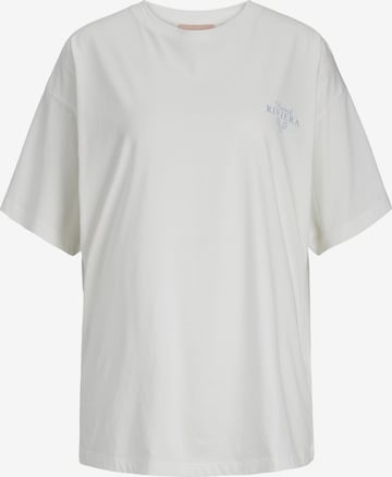 T-shirt 'RIVIERA' JJXX en blanc : devant