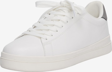 Pull&Bear Platform trainers in White: front