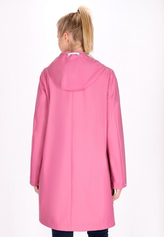 Schmuddelwedda Between-Seasons Coat in Pink