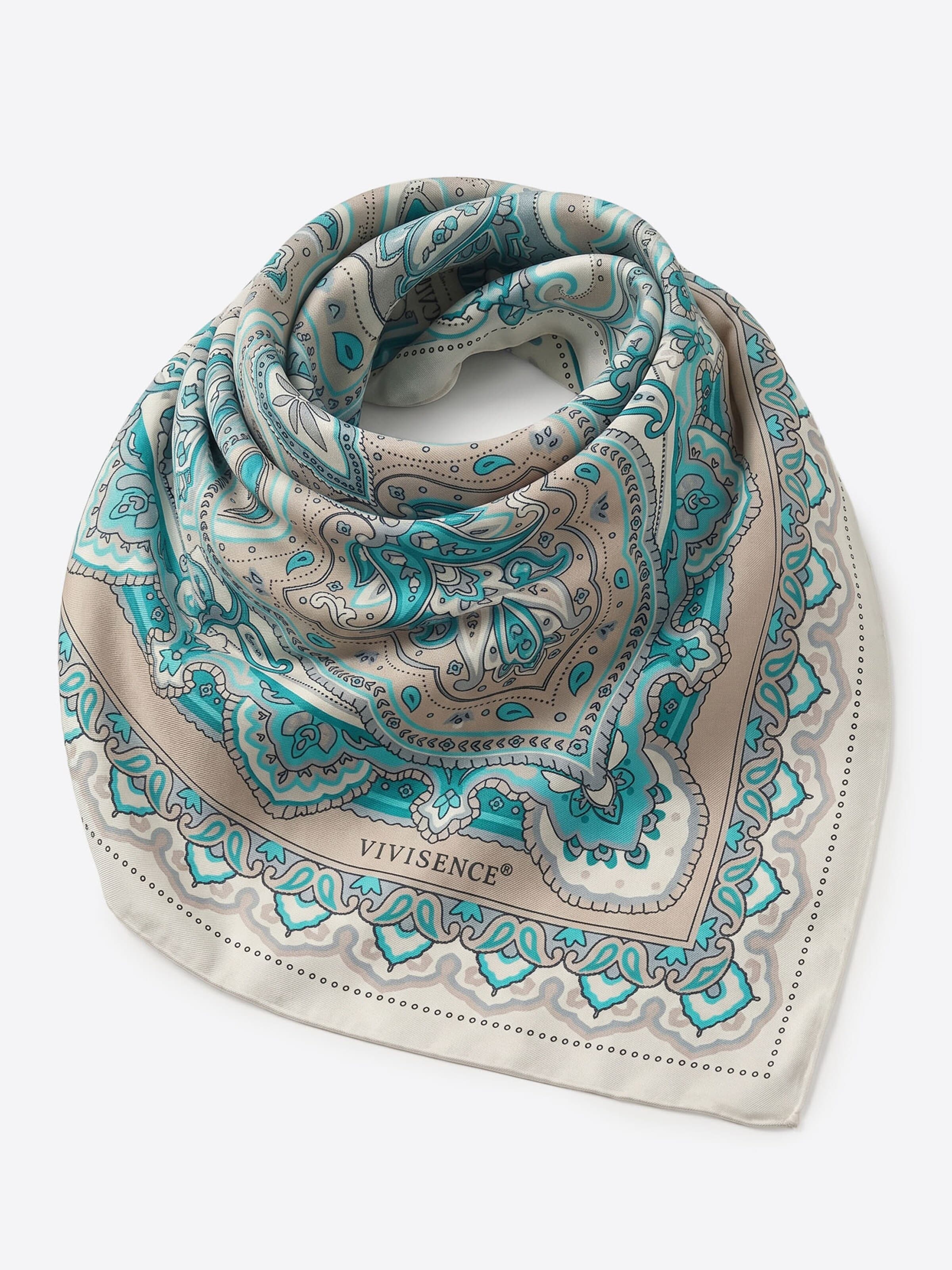 Vivisence Shawl 'S90-001' in Beige