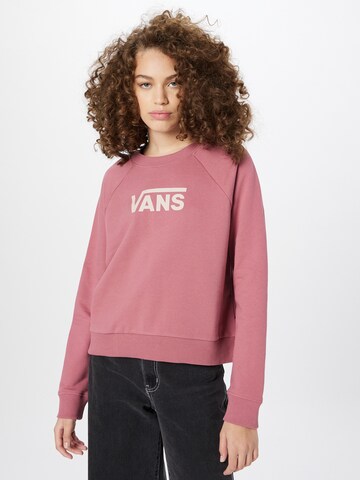 VANS Sweatshirt 'Flying' in Pink: front