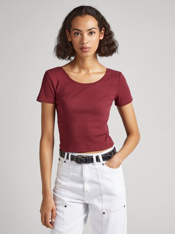 Pepe Jeans Shirt 'BABETTE' in Red