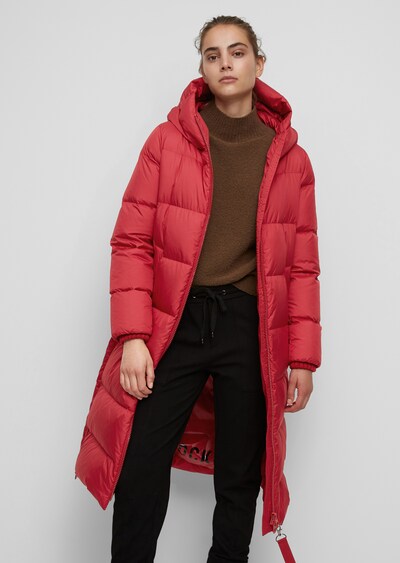 Marc O'Polo Winter Coat in Red, View model