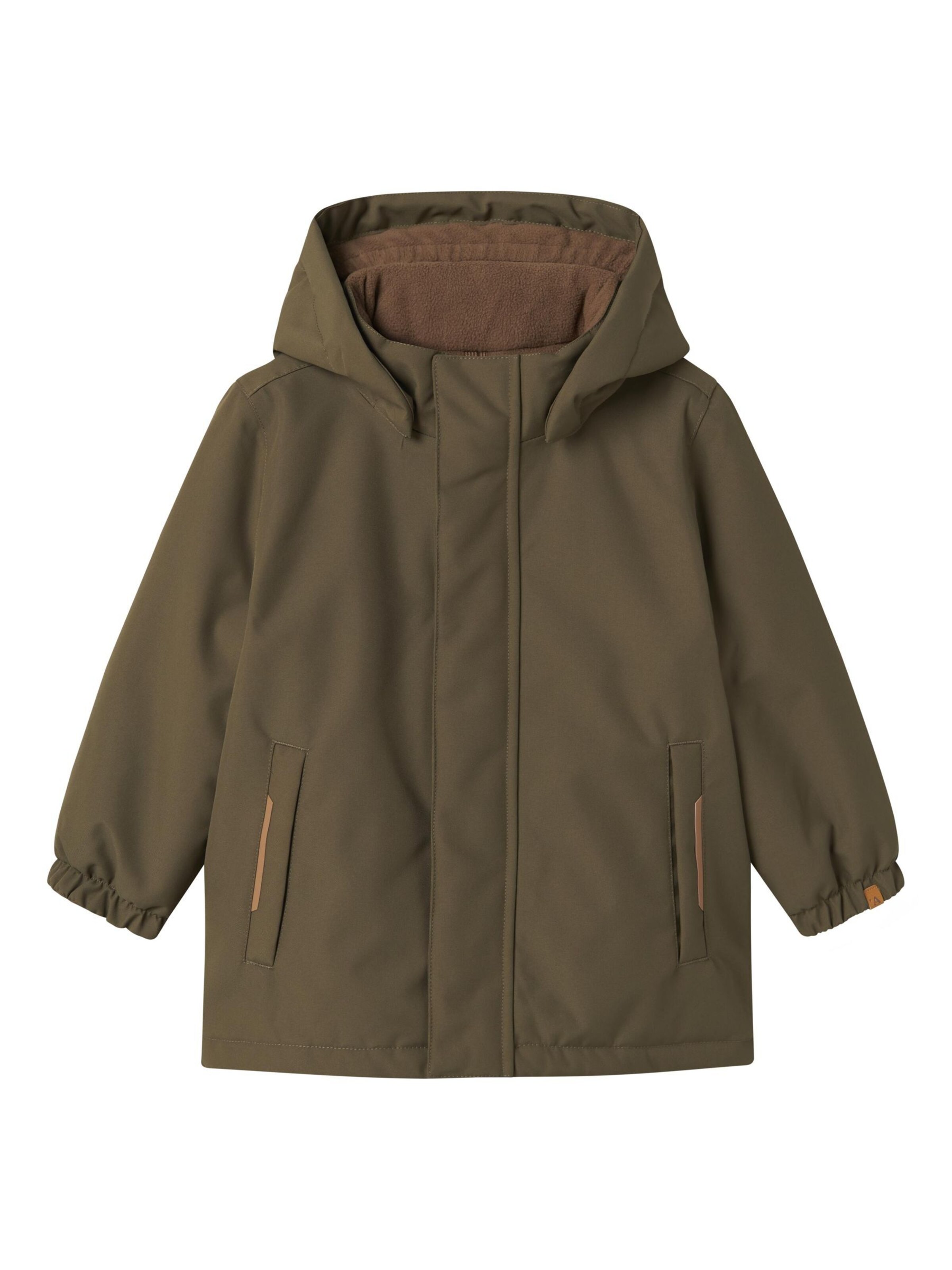 Veste fonctionnelle 'LASnow10' Lil'Atelier en vert : devant