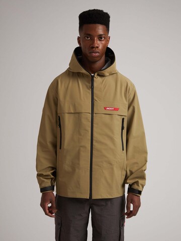 JACK1T Weatherproof jacket 'Xenon R3D' in Green: front