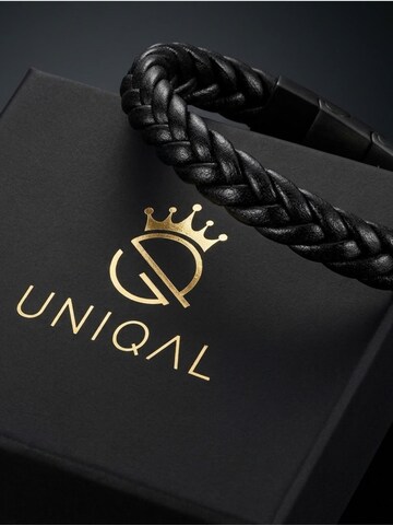 UNIQAL Rannekoru 'BRAID' värissä musta