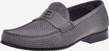 Baldinini Moccasins in Grey: front