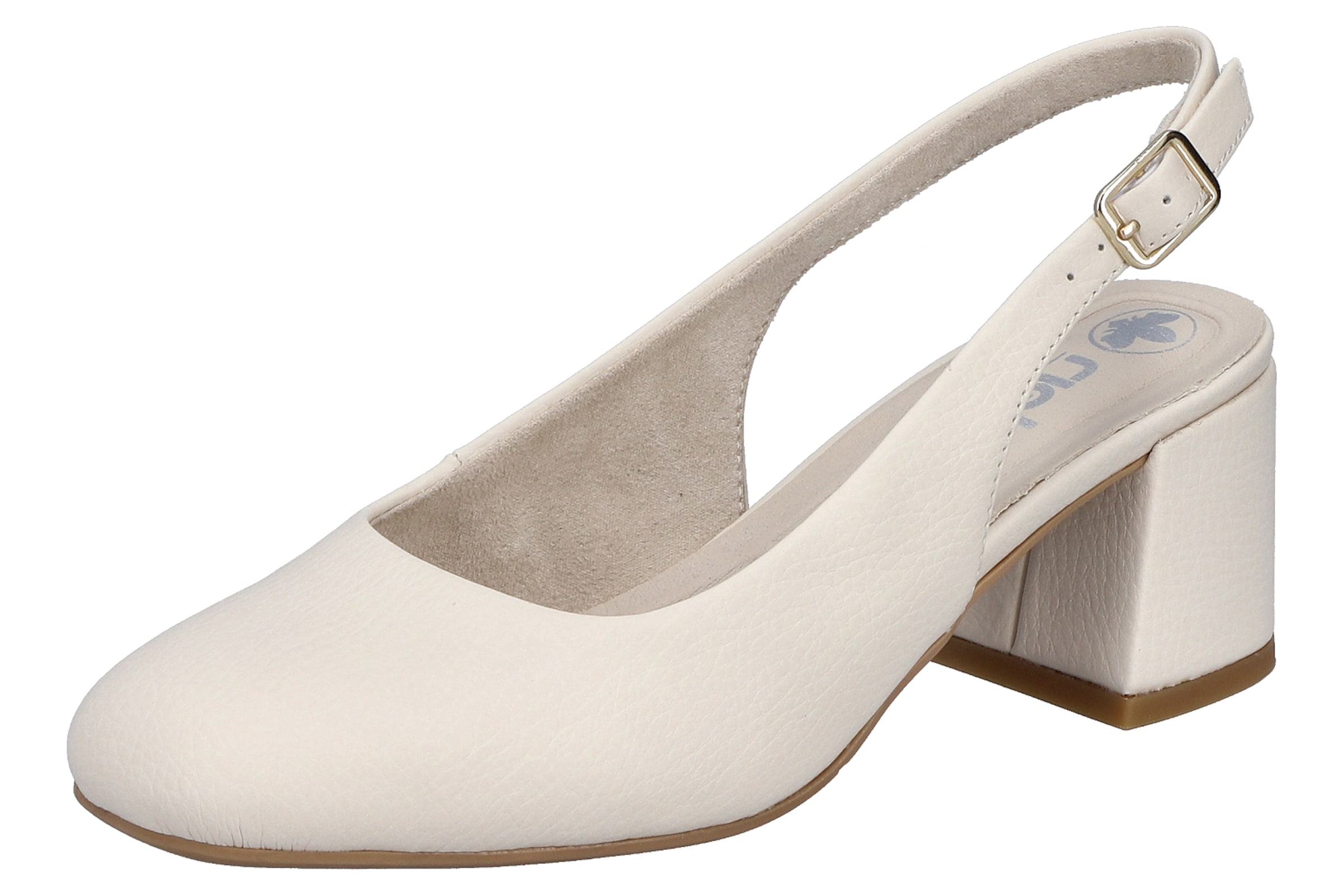 Rieker Slingpumps in creme, Produktansicht
