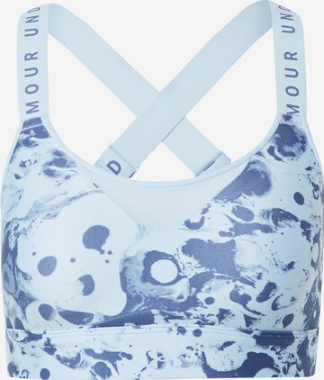 UNDER ARMOUR Sport bh 'Infinity' in Blauw: voorkant