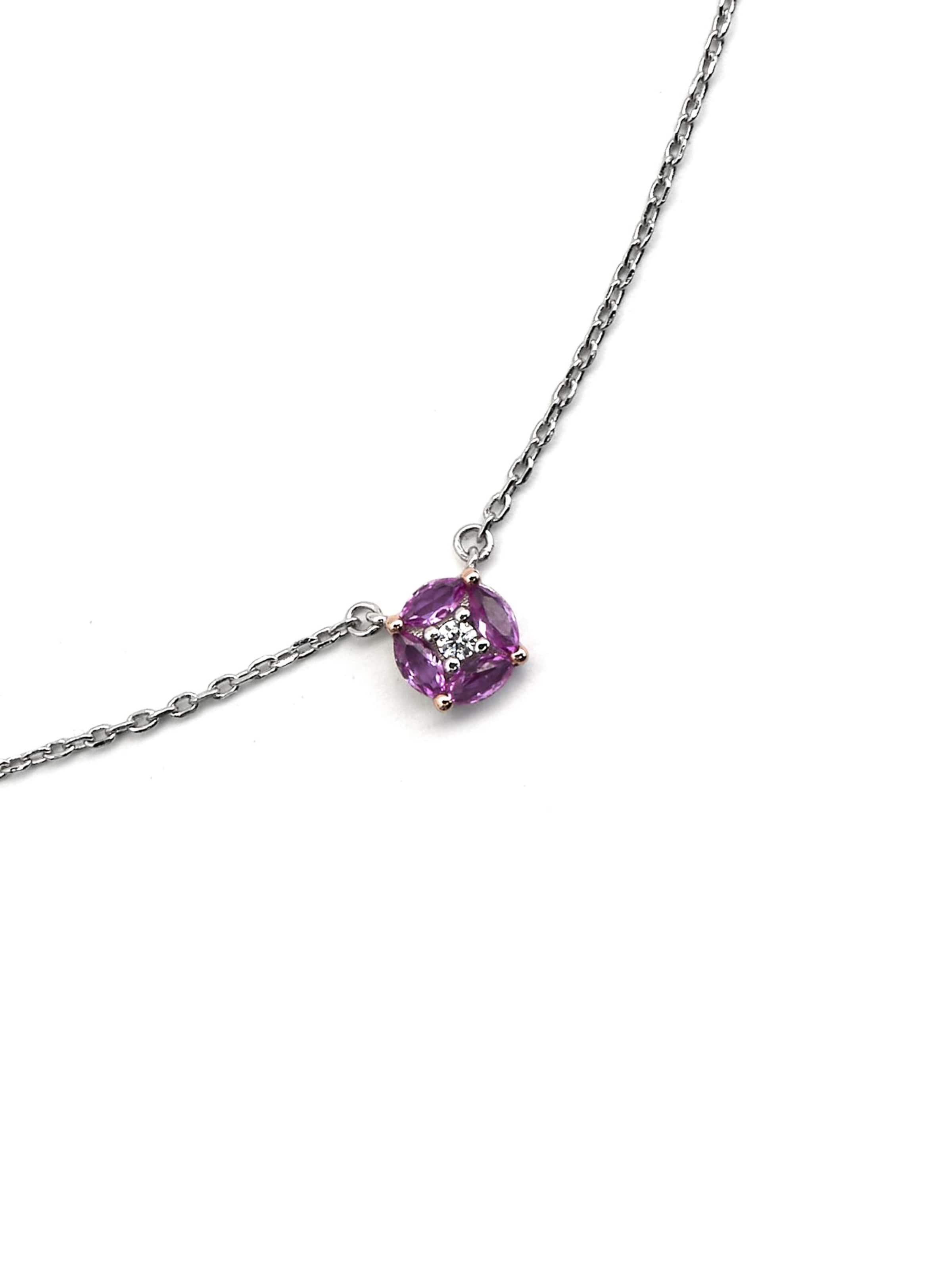 Luxenter Kette 'Siankho'‌‌‌‌‌‌ in Pink