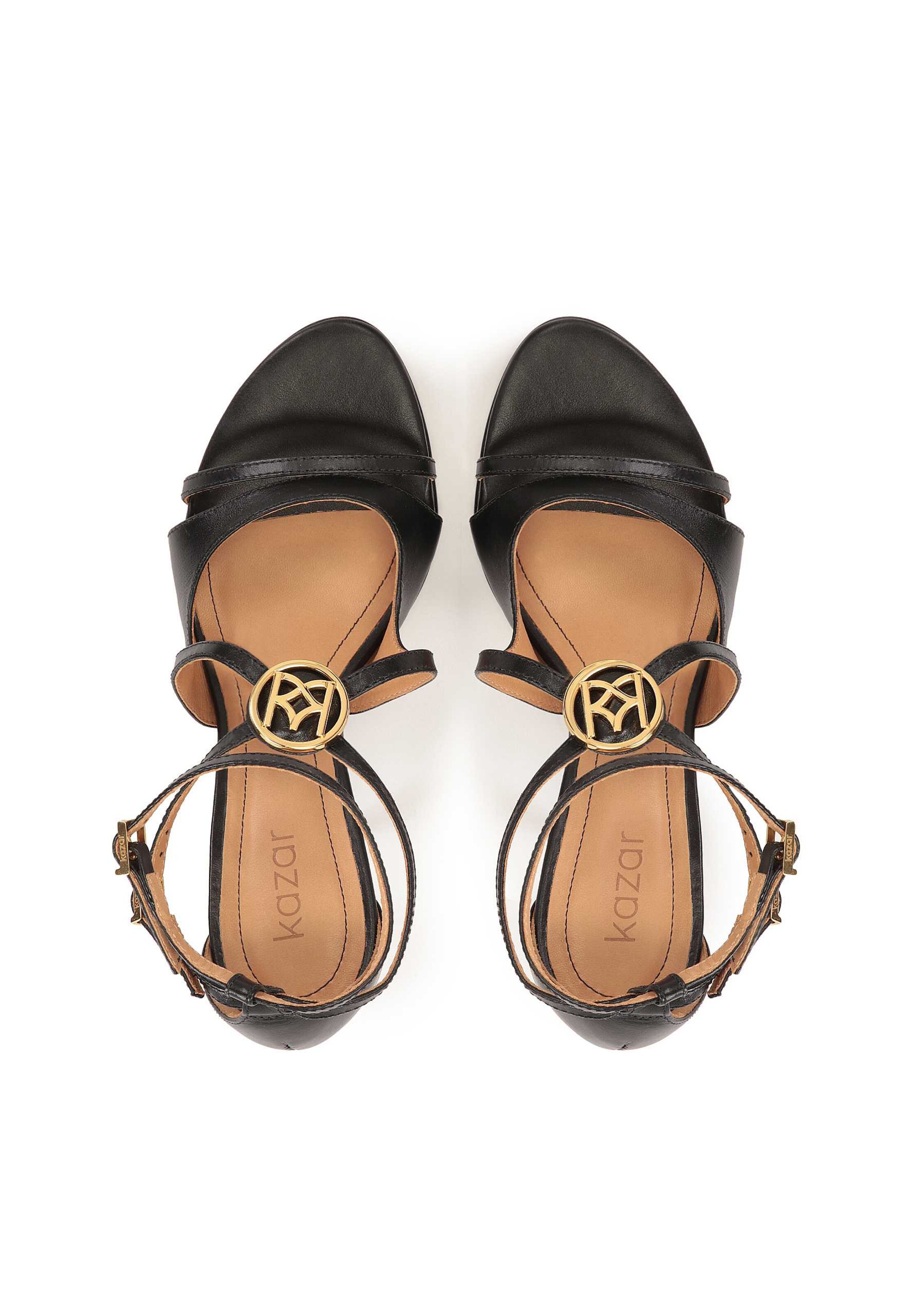 Kazar Sandále - Čierna