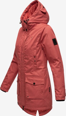 NAVAHOO Between-seasons parka 'Brinjaa' in Pink