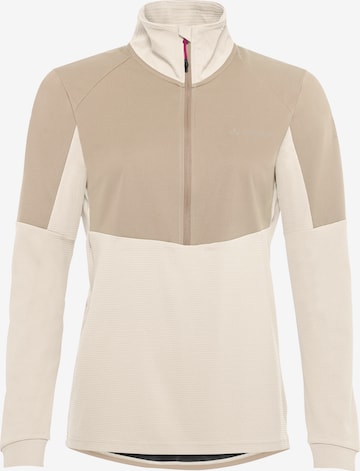 VAUDE Shirt 'Yaras' in Beige: predná strana