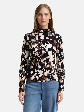 TOM TAILOR DENIM Shirt in Black: front