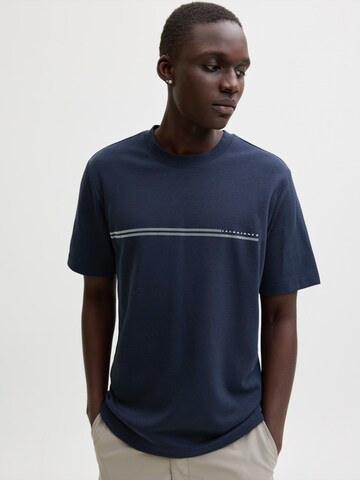 JACK & JONES Shirt 'JCOFUSION' in Blue