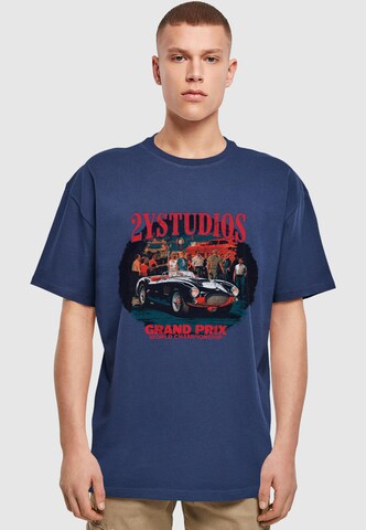 2Y Studios Shirt 'World Championship' in Blue: front