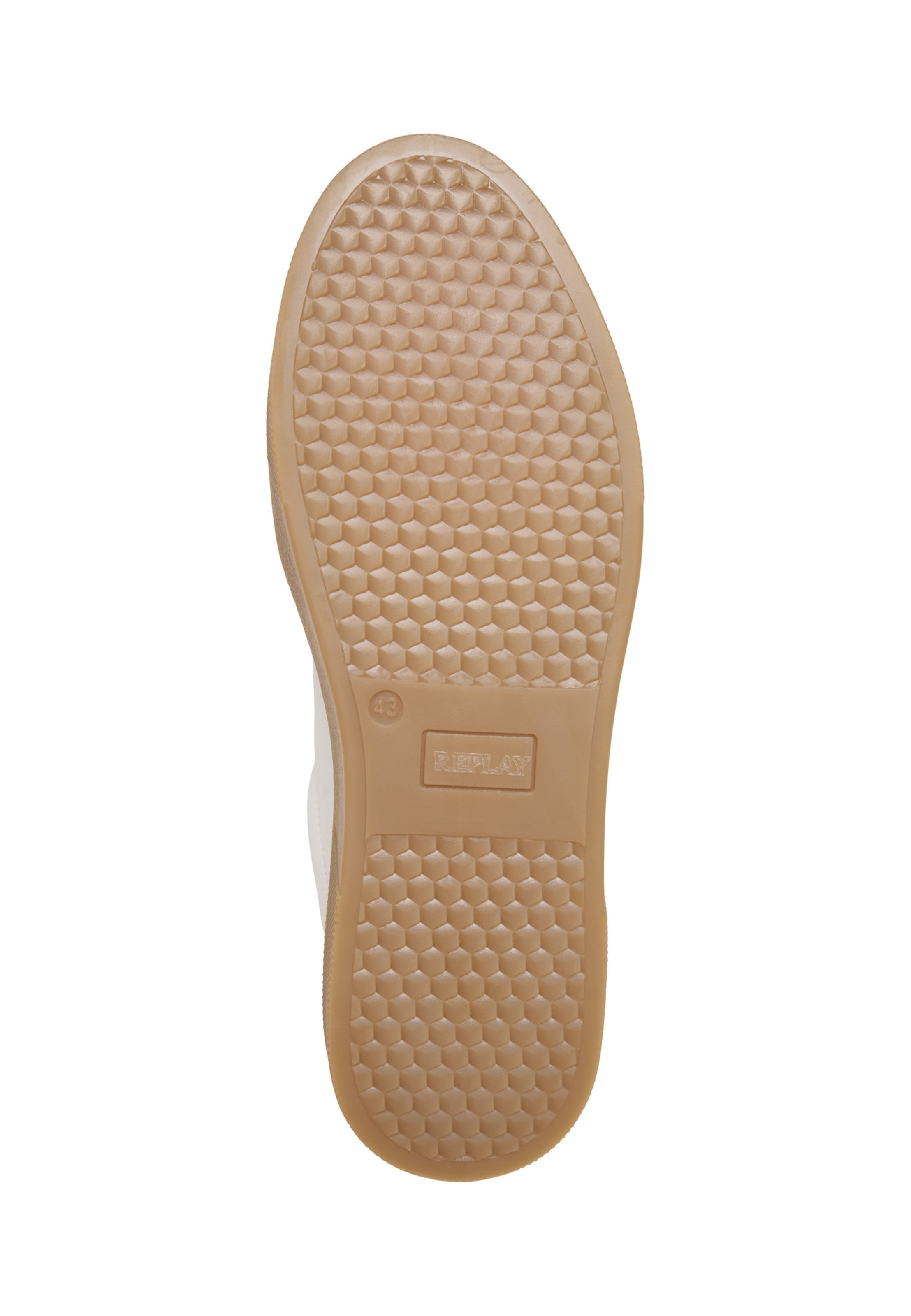 REPLAY Platform trainers 'Foden' in White