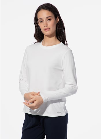 Sanetta Schlafshirt in Weiß: Vorderseite