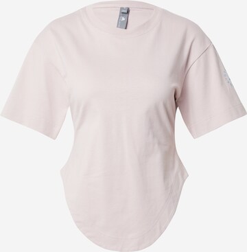 ADIDAS BY STELLA MCCARTNEY Functioneel shirt 'Curfed Hem' in Roze: voorkant