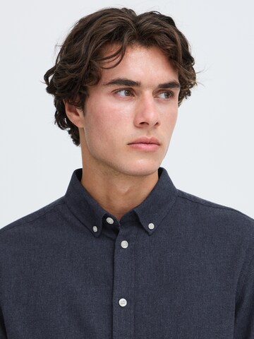 Casual Friday Regular Fit Hemd 'Anton' in Blau