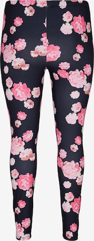 Zizzi Skinny Leggings 'VJADAN' i sort