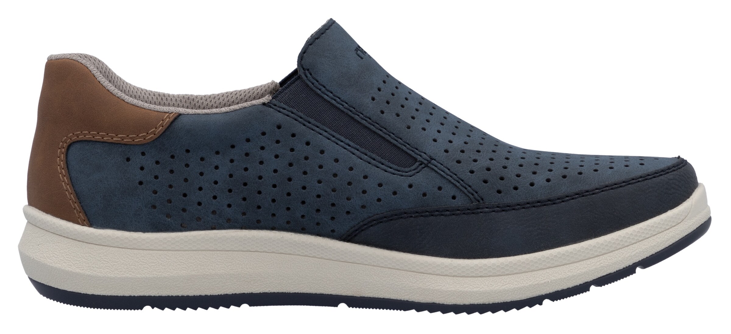Slip on Rieker en bleu