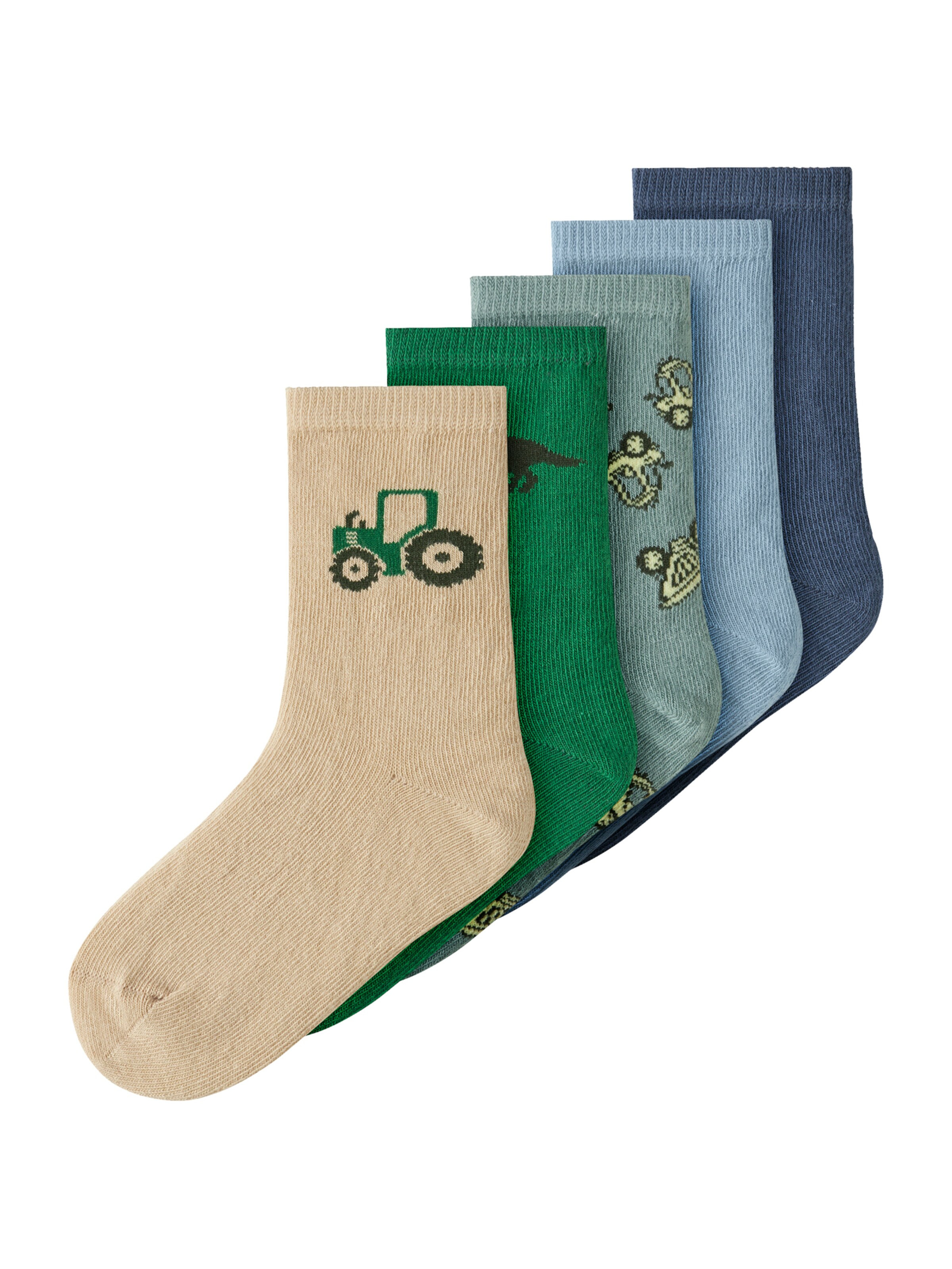 Chaussettes 'NMMVAGN' NAME IT en beige : devant