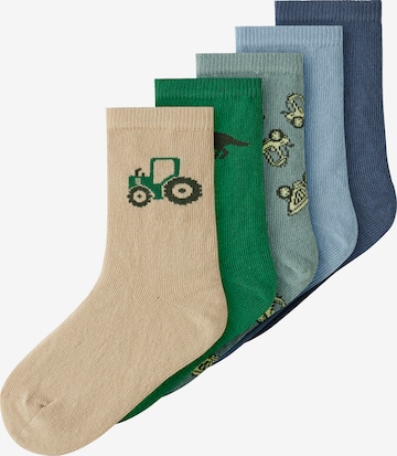 NAME IT Socks 'NMMVAGN' in Beige: front