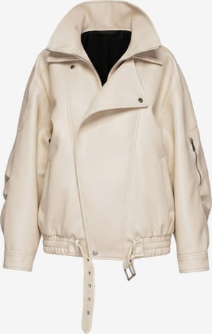 Ombre Tussenjas in Beige: voorkant