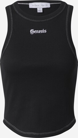 NU-IN Top 'Genesis' in Black: front