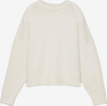Pull&Bear Neulepaita värissä valkoinen: etupuoli