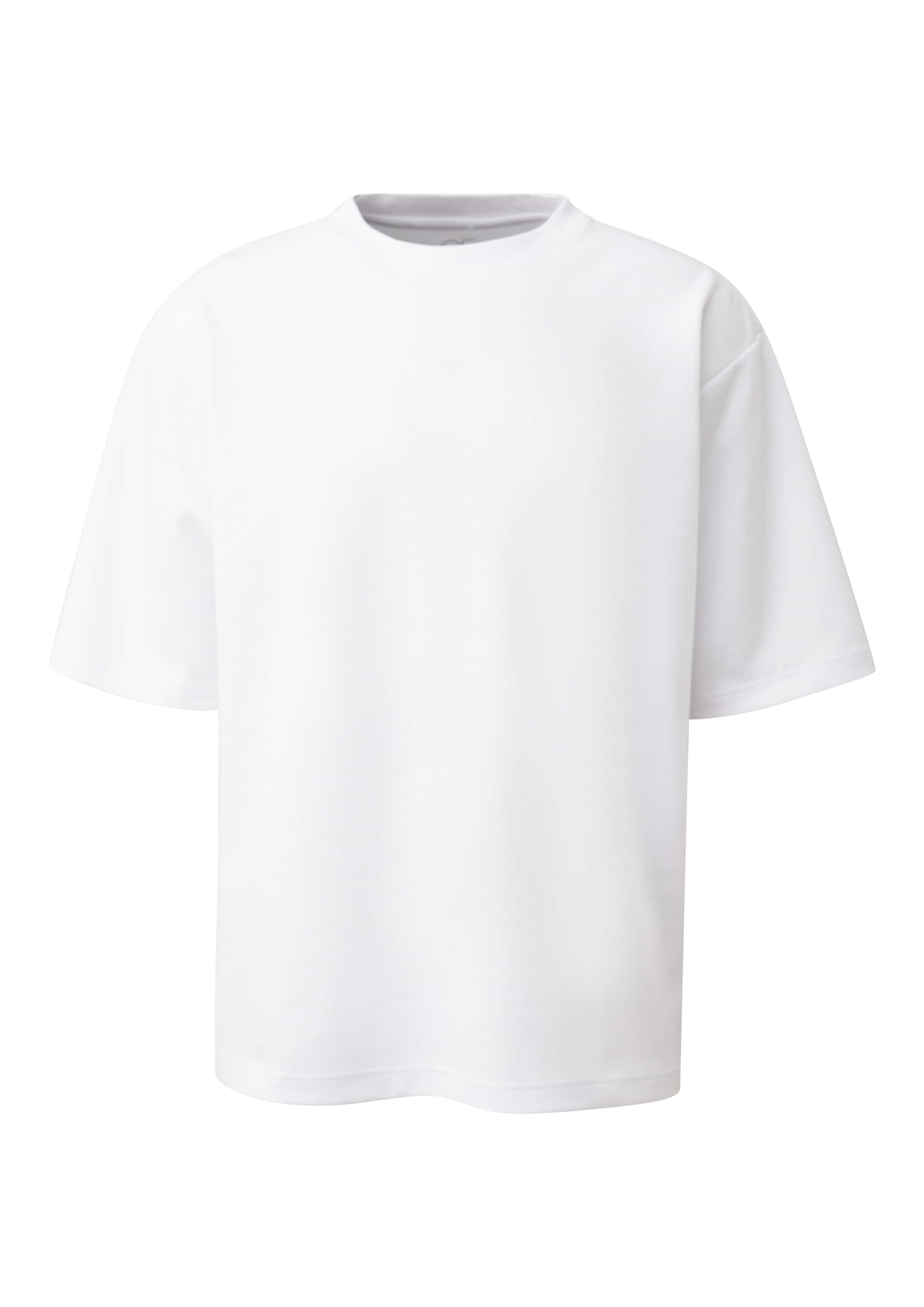 QS Shirt in White: front