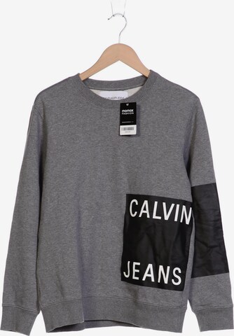 Calvin Klein Jeans Pullover M in Grau: predná strana