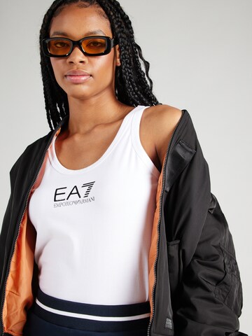 EA7 Emporio Armani - Top en blanco