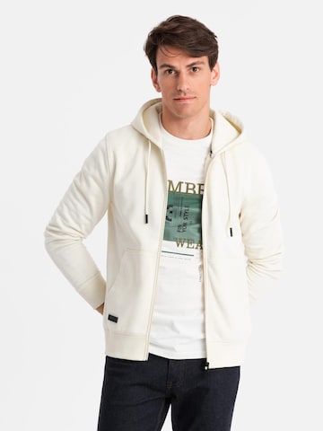 Veste de survêtement Ombre en beige