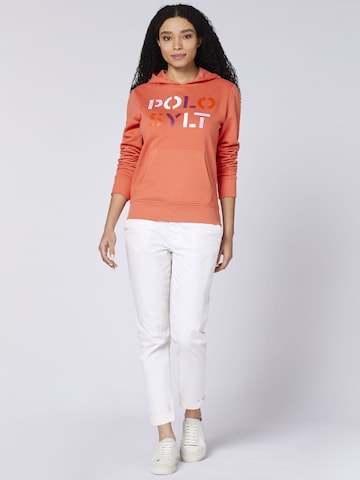 Polo Sylt Sweatshirt in Red