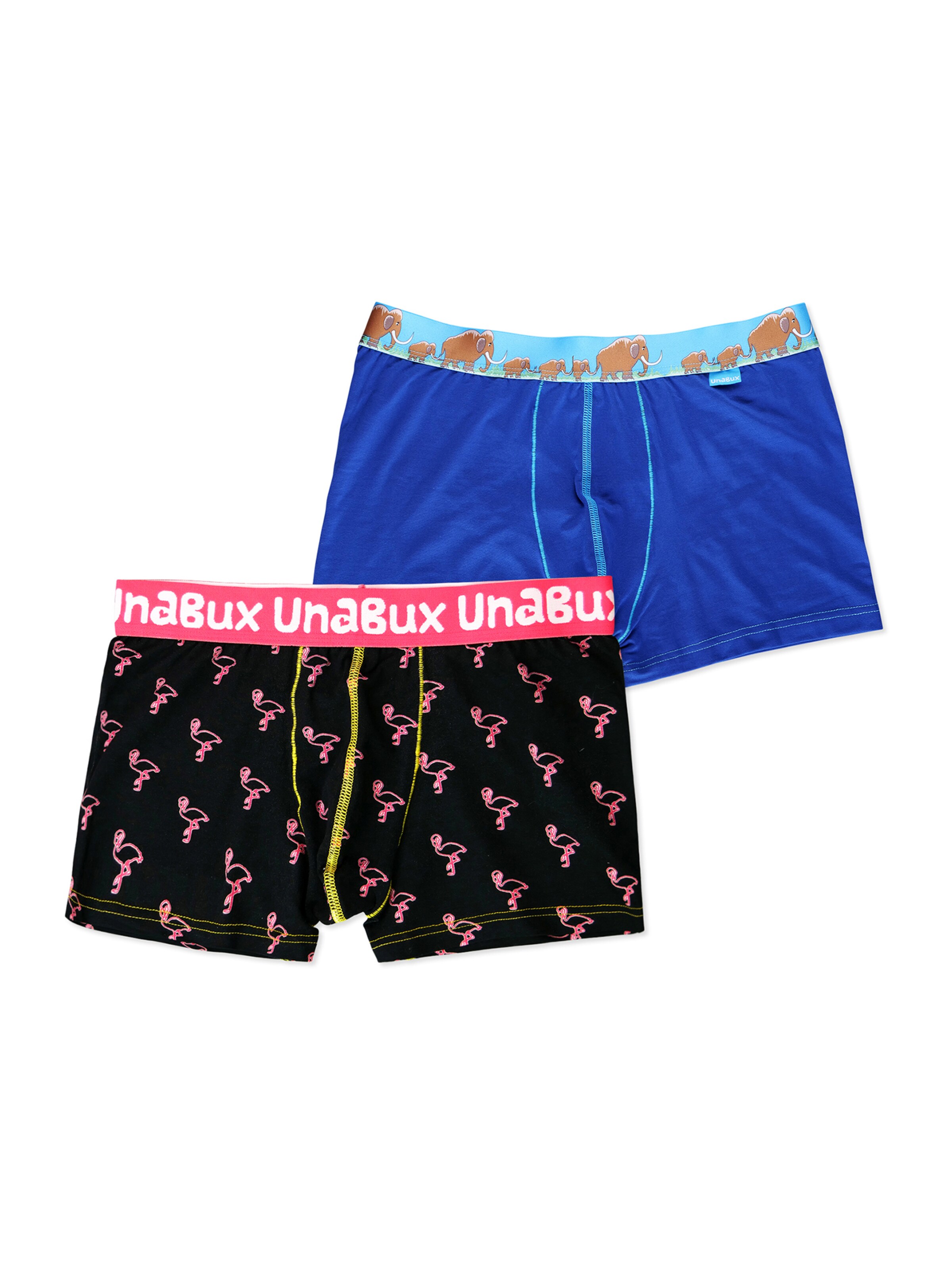 UNABUX Boxershorts in Blau: Vorderseite
